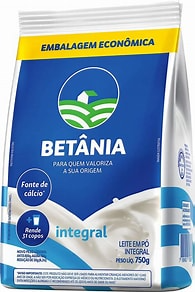 LEITE PO BETANIA 750G INSTANTANEO